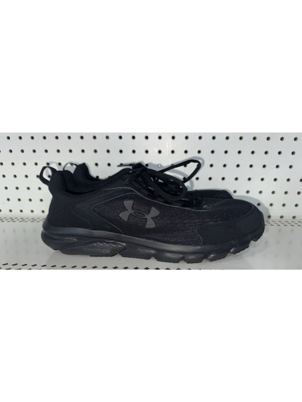 Under Armour Charged Assert 9 Mens Athletic Running Shoes Size 10.5 4E Black